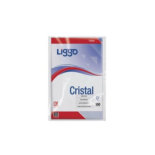 FOLIOS LIGGO POLIPROPILENO CRISTAL 40 MICRONES A4 