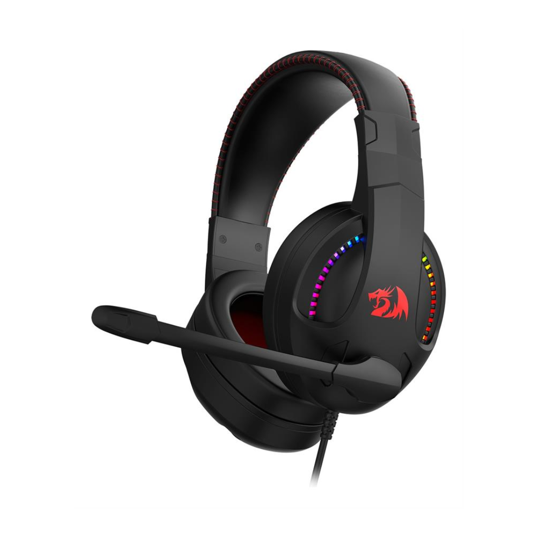 AURICULAR GAMER REDRAGON H211-RGB CRONUS NEGRO USB PC/PLAYSTATION/XBOX/SWITCH (liquidacion)
