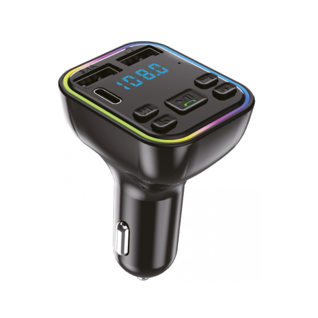 CAR MP3 NETMAK NM-CAR38 BT 5.0 /SALIDA USB/USB-C M/LIBRES/ENT LECT USB