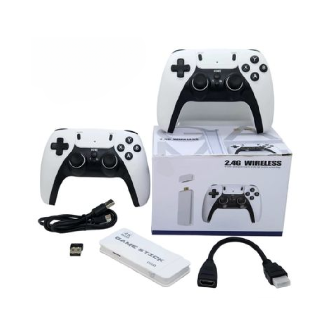 CONSOLA GAME STICK (C-10004) CAJA BLANCA C/JOYSTICK (KIDS) (*)