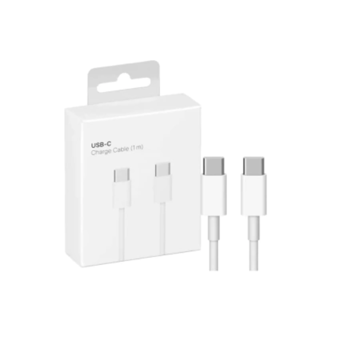 CABLE USB C A USB C 1MT CERTIFICADO IPHONE 
