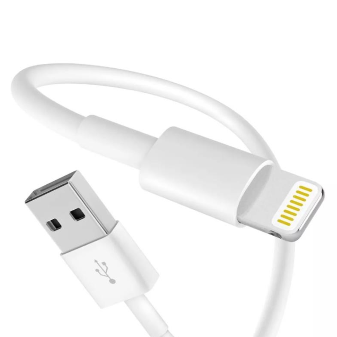 CABLE KOLKE KCC-5745 USB A LIGHTNING 1MT BLANCO CAJA