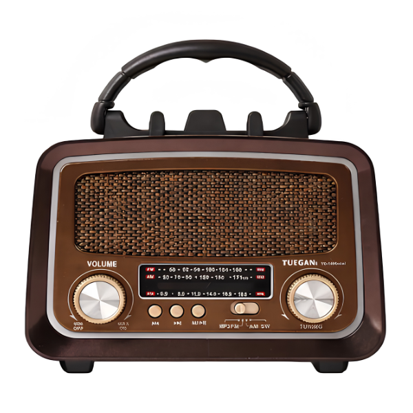 RADIO VINTAGE RECARGABLE RGB YG-1086 (novedad)