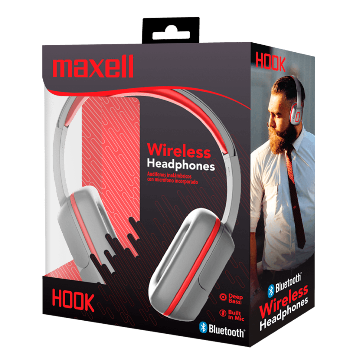 AURICULAR MAXELL EB-BT300 PLATA