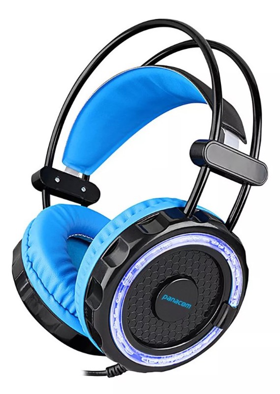 AURICULAR GAMER PANACOM GM8220 1 X PLUG 3.5MM BANDA AJUSTABLE RGB X USB (novedad) × 115013