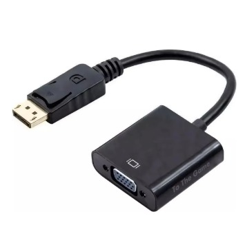 Adaptador Display Port A Vga Displayport Cable Conversor 4k