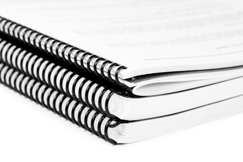 Anillado y encuadernado