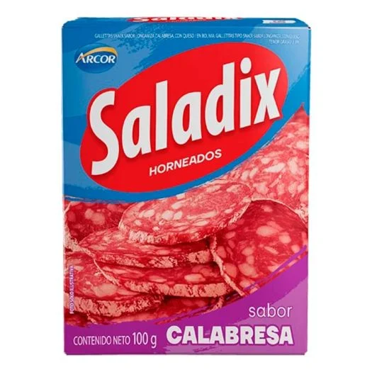 Saladix caja Calabresa 100Gr.