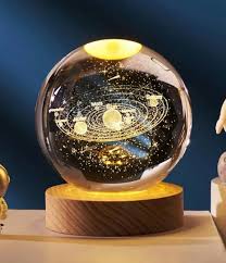ESFERA DE CRISTAL LED 8CM
