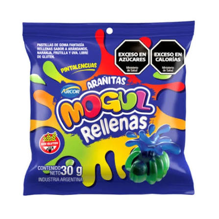 MOGUL ARAÑITAS RELLENAS 