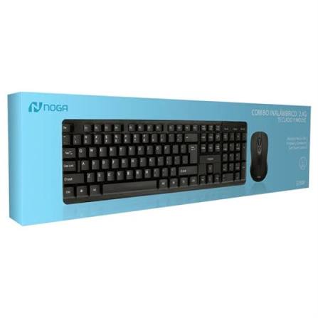 TECLADO Y MOUSE INALAMBRICO S5500 NOGA