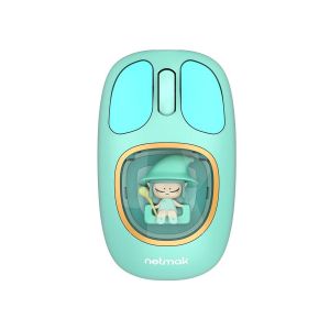 MOUSE INAL NM-MK01-B CELESTE KIDS RECARGABLE NETMAK